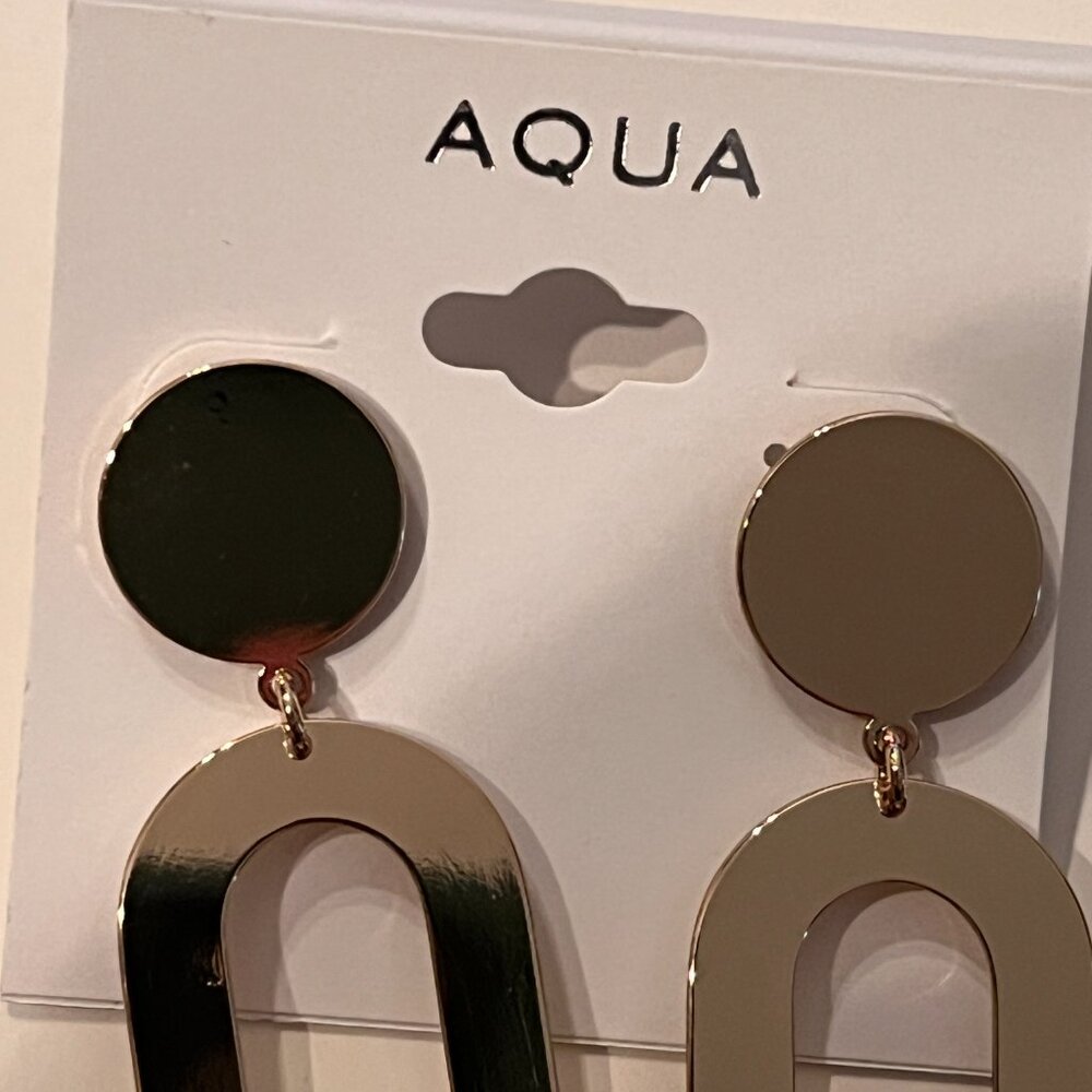 Drop Earrings (Geometric) by Aqua New in Packaging‎ - Picture 3 of 11